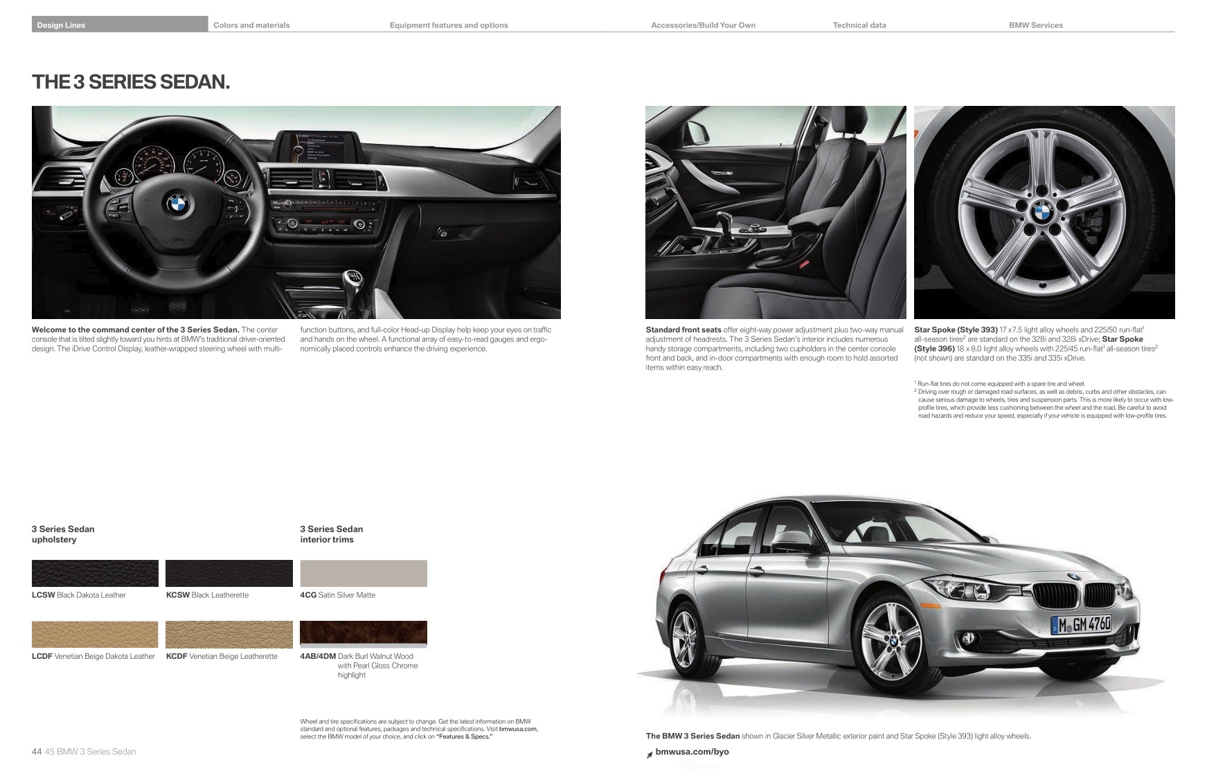 2013 BMW 3 Series Sedan Brochure Page 23